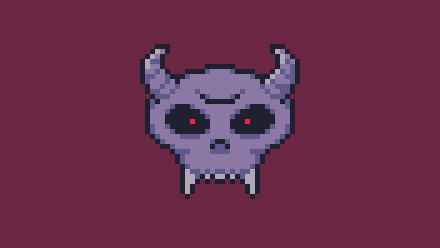 _pixelDemon's tweet photo. A skull for todays @Pixel_Dailies 
#pixel_dailies #skull #pixelart https://t.co/cEBUMQqIHV