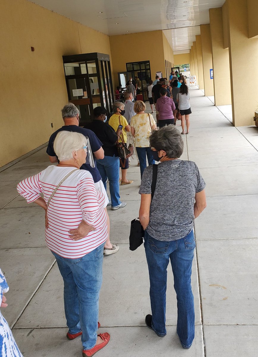 #IVotedEarly Only a 25-minute wait.