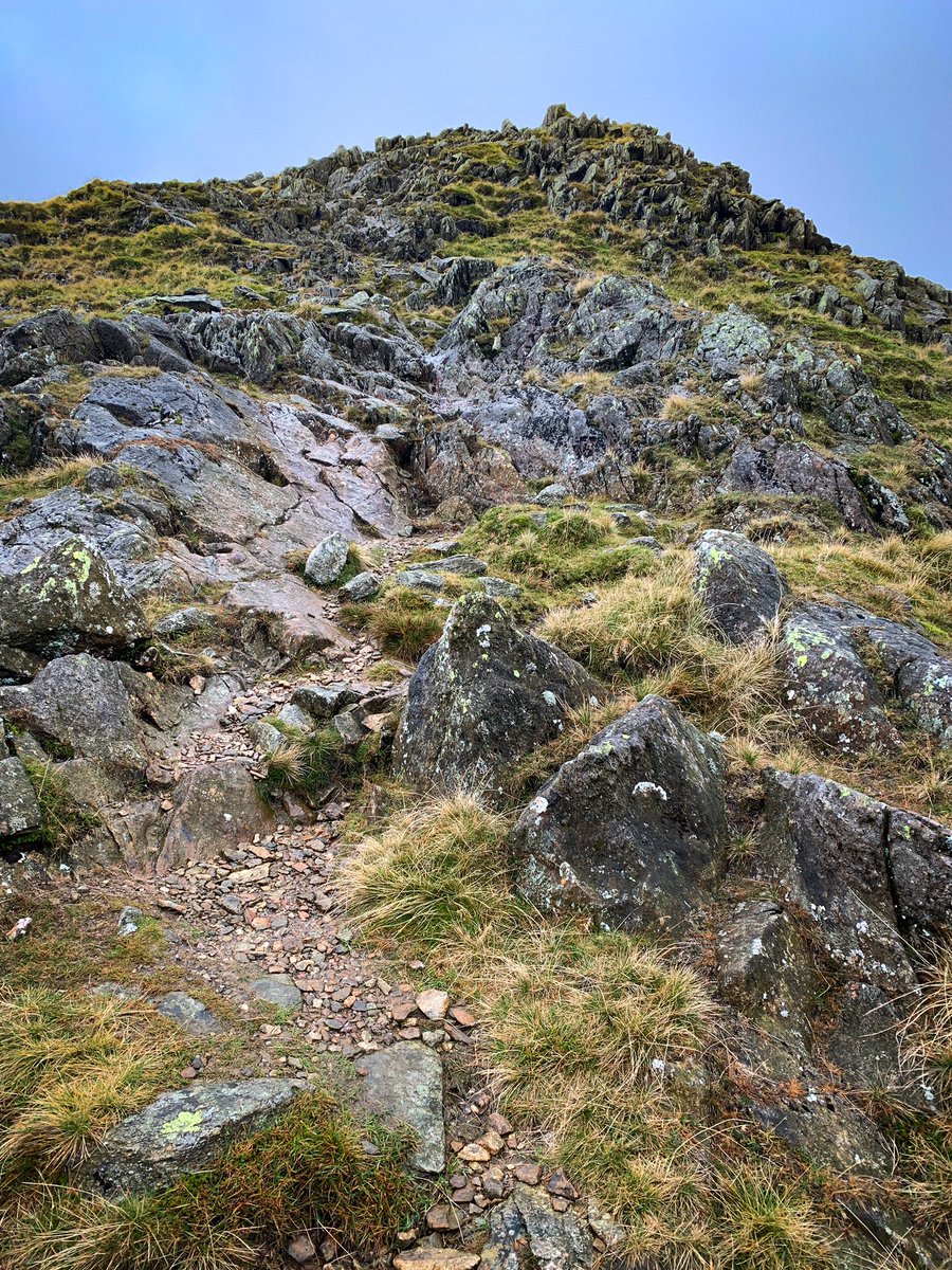 JamesTurton's tweet photo. Today the lakes!  Old man! 8 1/2 miles 3000ft rain hail wind etc! https://t.co/UVBtQl9aiR