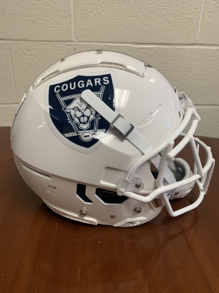 We are excited to honor the rich tradition of the Newnan Football Program by bringing back the Newnan Shield, worn by generations of Cougars, including the 1981 North Georgia Championship team. Tonight, and every night, we play for you and the entire Communuty. #WeAreNewnan