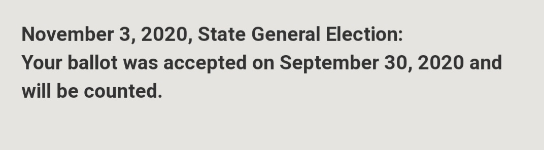 JenLief's tweet image. Boom. Done. 
Thanks #USPS
#vote2020