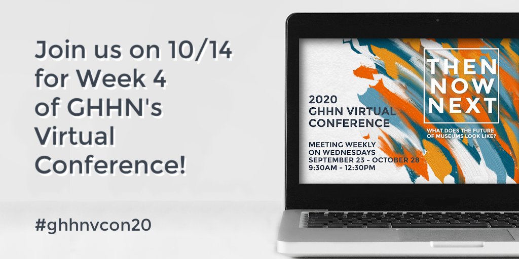 Be sure to join us for Week 4 of #ghhnvcon20 on 10/14! Weekly Welcome w/<a href="/wgpfoundation/">William G. Pomeroy Foundation</a> ; the 2020 Awards for Excellence presentation &amp; Virtual Awardee Poster Session; Networking 1:1 video chats &amp; Virtual Exhibit Hall! To register: hopin.to/events/ghhn-vi…