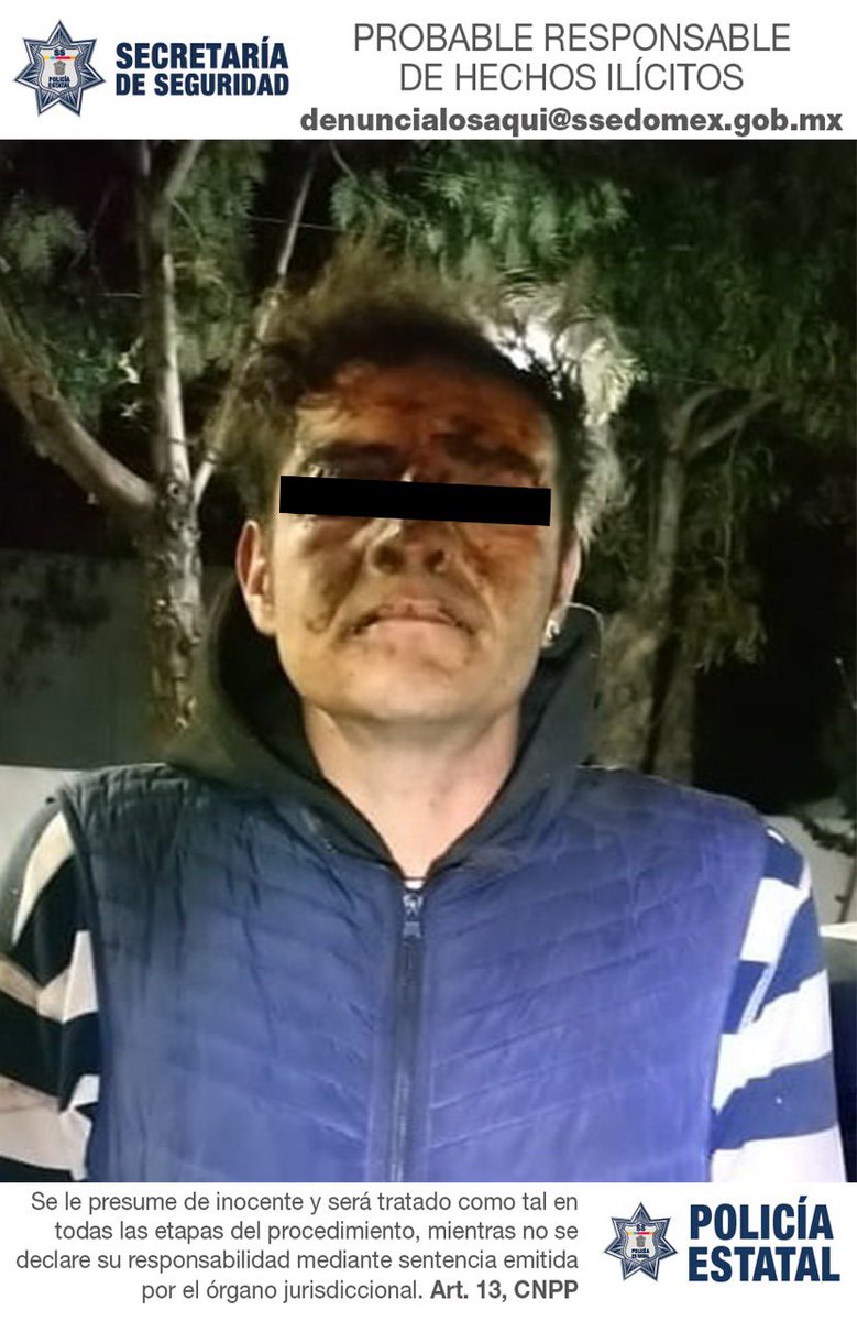 SS_Edomex's tweet photo. #Detuvimos a un hombre presunto involucrado en el robo a pasajeros de transporte público en #ValleDeChalco, luego de que los usuarios a bordo lo retuvieron tras despojarlos de sus pertenencias.
Acércate a nosotros o llama al ☎️9️⃣1️⃣1️⃣ #Emergencias https://t.co/Up7ImeTFSr