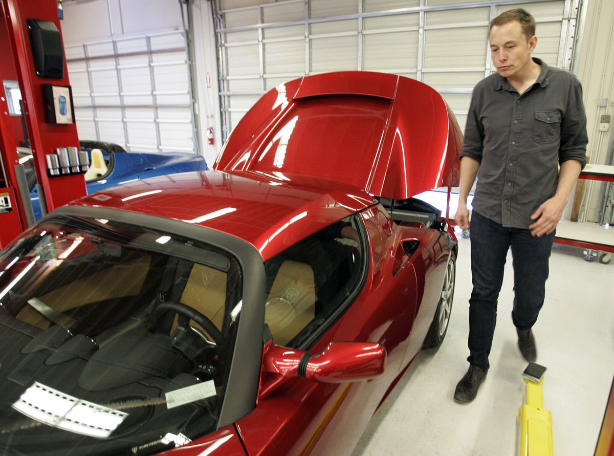 Barbara_Cormac's tweet photo. How it started            How it's going

$TSLA https://t.co/9sNWmjO9SH