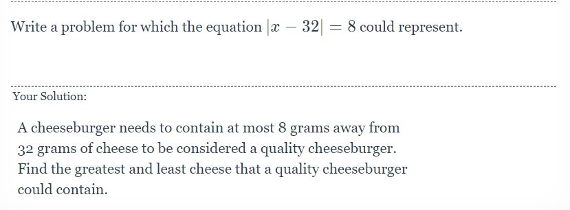 This could possibly be my favorite test answer to date. I love seeing what the students create! Go get yourself a quality cheeseburger - Happy Friday! 🍔 #RTMSSparks #RTSD26Learns #iteachmath