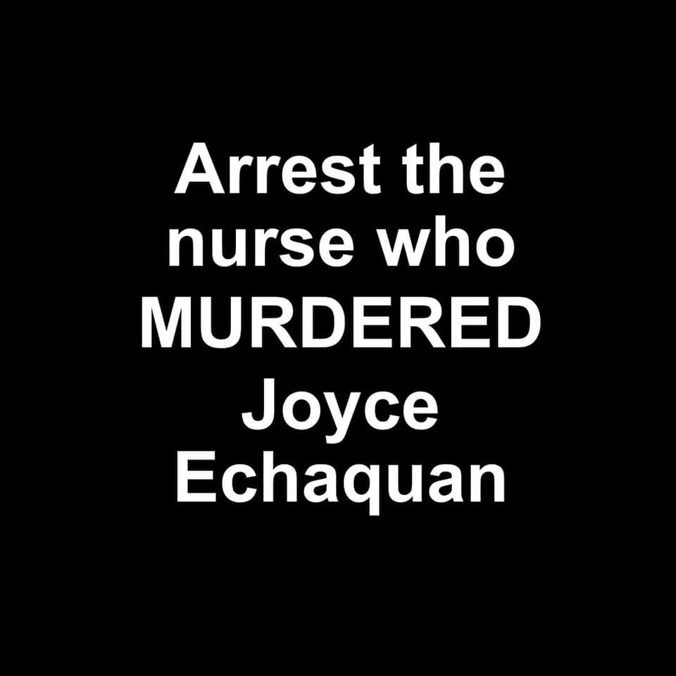 #JusticeforJoyceEchaquan #quebec #montreal #cdnpoli
