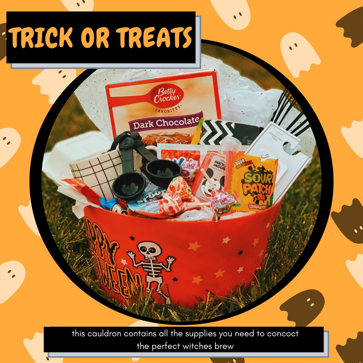 pagsikapancsudh's tweet image. 🎃 Happy spooky season Pagsi fam! As you all know, we are holding a SPOOKY BASKET FUNDRAISER! 

👻 Each basket is hand picked and curated by your favorite BOOs - Ej, AC, and Jamie! 

🦇 Click the link in our bio to order, and DM us if you have any questions!

☠️Happy Haunting!☠️