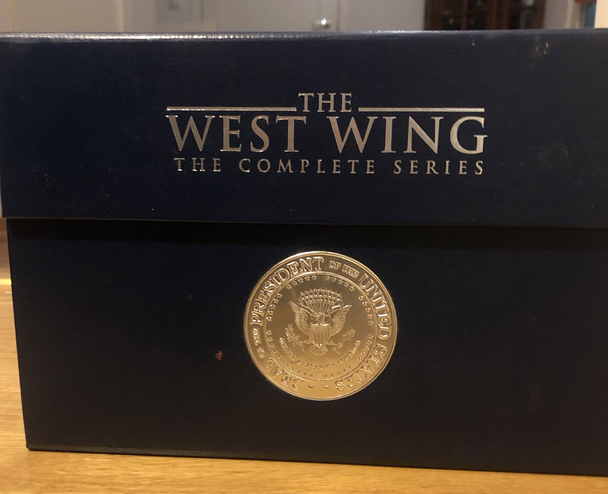 When the world is holding on to its sanity by a grip and everything seems hopeless, the only question worth asking is: «what would Bartlet do».... #westwing #fifthtimearound <a href="/WestWingWeekly/">The West Wing Weekly</a> <a href="/thewestwingTV/">The West Wing</a>
