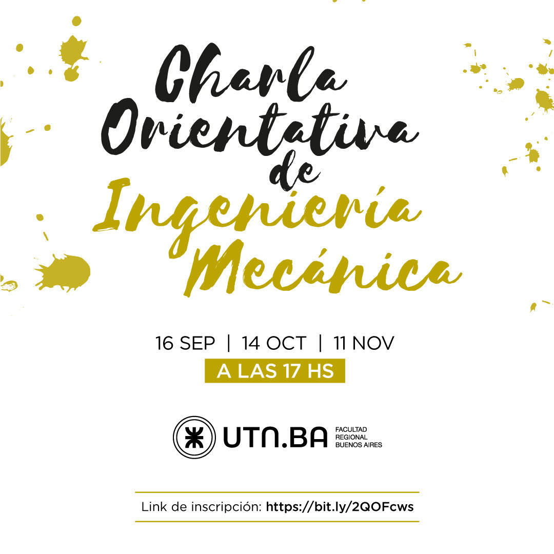 La próxima semana se realizará la segunda edición de las charlas informativas para aspirantes a las carreras de Ingeniería en la UTNBA.
Requiere previa inscripción a través del siguiente link: bit.ly/2QOFcws
#EstudiaIngenieria #estudiaenutnba #ingreso2021