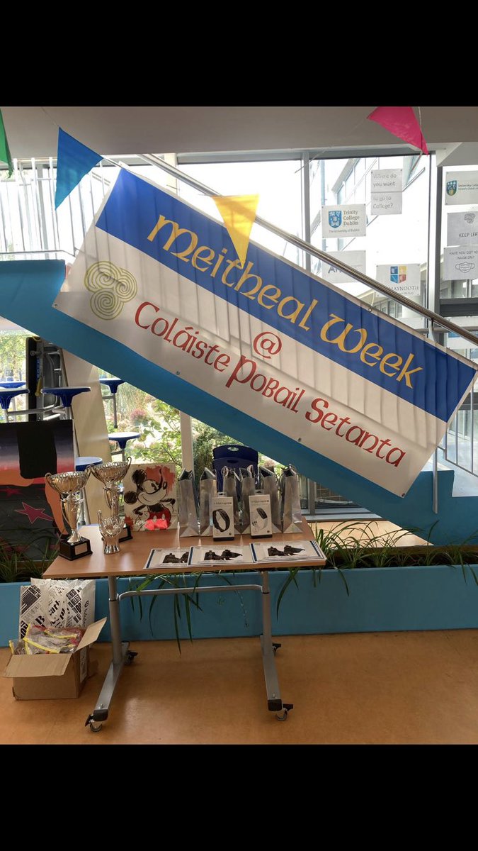 cpsetanta's tweet image. CP Setanta Meitheal Week Prizegiving ceremony #takeabow #thankyou #happymentalhealthday #guidancedept ☺️💜☺️💜