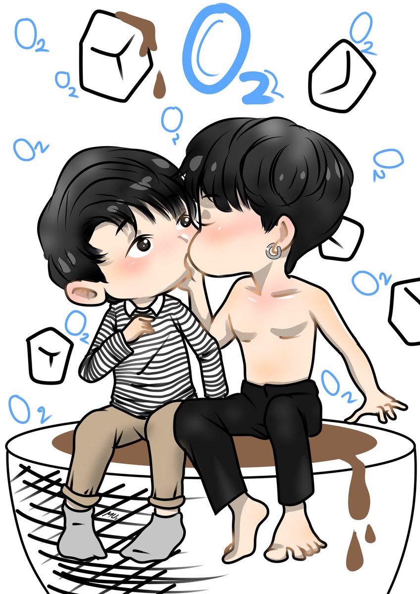 rakmaak2's tweet photo. can not breathe for a while #Oxygen #Oxygentheseries #OxygenEP4 #OxygenEP5 #kiss #fanart https://t.co/BOKboXn9g2