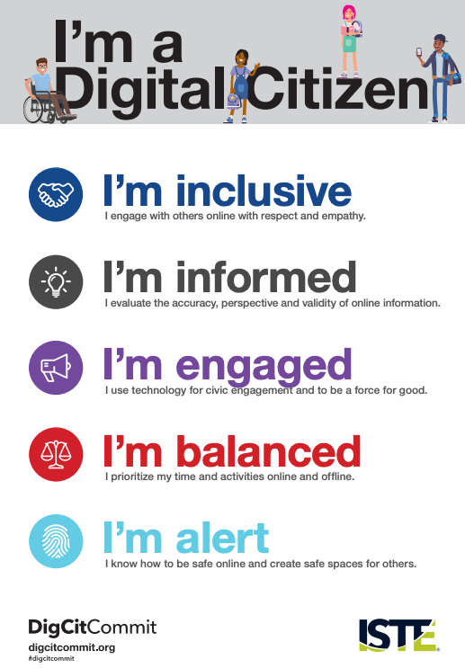 DigitalLISD's tweet photo. What does it mean to be a Digital Citizen? Check out this infographic from @ITSE and #DigCitCommitt https://t.co/aQlRaRsXx4
#DigitalLISD #LISDLib #DigCitWeek https://t.co/d944z6Y7LR