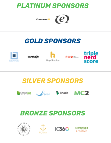 Final Shoutout to our sponsors. We couldn't have done it without you! <a href="/Consumer51/">Consumer51</a> <a href="/eecms/">ExpressionEngine</a> <a href="/boldminded/">BoldMinded</a> <a href="/CartThrob/">CartThrob</a> <a href="/hopstudios/">Hop Studios</a> <a href="/vdcseo/">Valerie DiCarlo</a> @greeneggmedia <a href="/jubjubinc/">jubjubinc</a> <a href="/linode/">Linode</a> <a href="/MC2DesignGroup/">MC2</a> @artnweb <a href="/creativearc/">Creative Arc</a> <a href="/eeharbor/">EEHarbor</a> <a href="/ic360com/">IC360 - Oliver Cannell</a> 
#eeconf #eecms