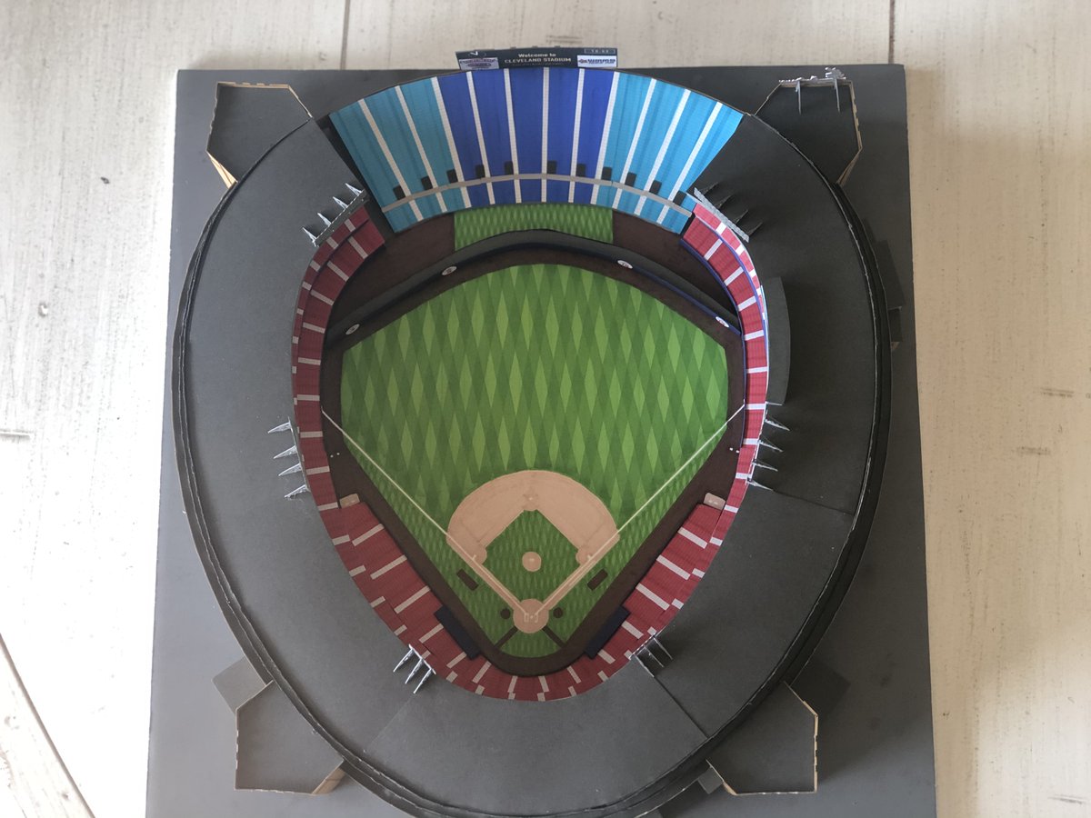 Paper Stadium #22Cleveland Municipal StadiumAfter working on this project, I gained a new respect for this classic ballpark. I'll never again use that certain nickname.Full video: