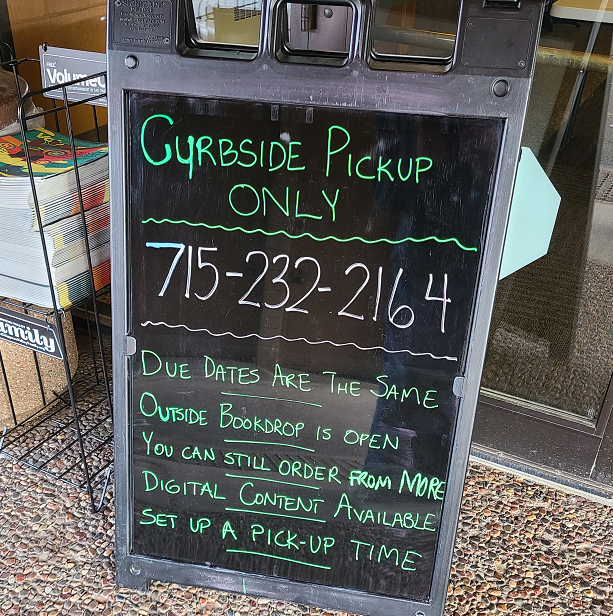 meLibrary's tweet photo. Thanks for the continued support. We've had 250 curbside pickups this week. https://t.co/CduKvChfJ4