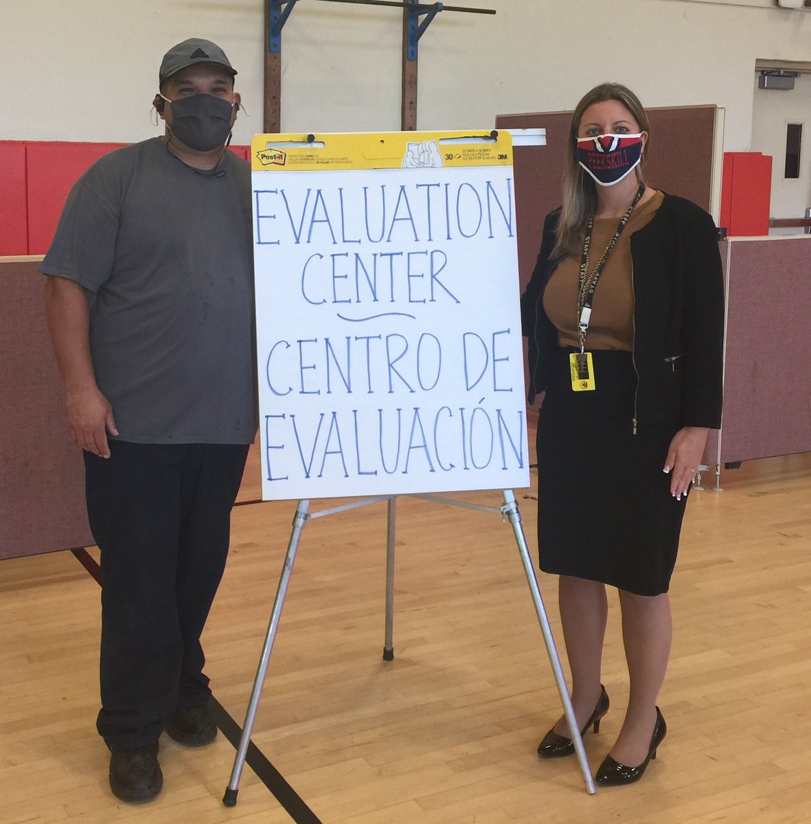 Ellen_Gerace's tweet image. Thank you to our amazing team @PCSDSpecialSrvs, our senior custodian Ramon Luna and district maintenance crew for picking up materials and setting up our temporary Special Education evaluation center! #PeekskillStrong #KeepingthePromise 📕📓📘