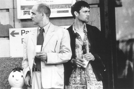 TT_DougrayScott's tweet photo. @framefound: 'Dougray Scott and Dorien Thomas in Twin Town (1997) ' https://t.co/lzLXkAgQEX, see more https://t.co/Z1UZIKQikL