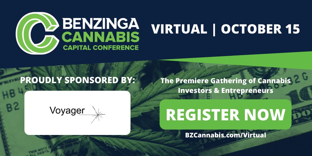 We are excited to hear from <a href="/VoyagerProducts/">Voyager Products</a> at the Cannabis Capital Conference next week! Tune in 11:45AM on Track 3.

Register now at hubs.ly/H0xCvvj0