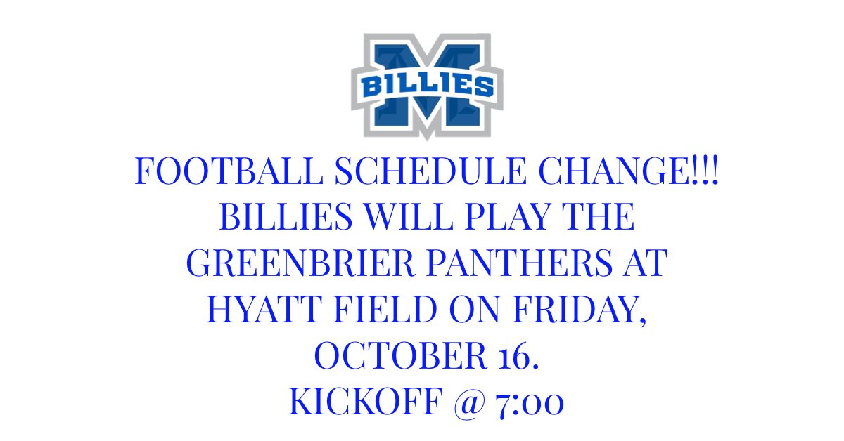 Monticello (AR) High School (@gobillies) on Twitter photo 