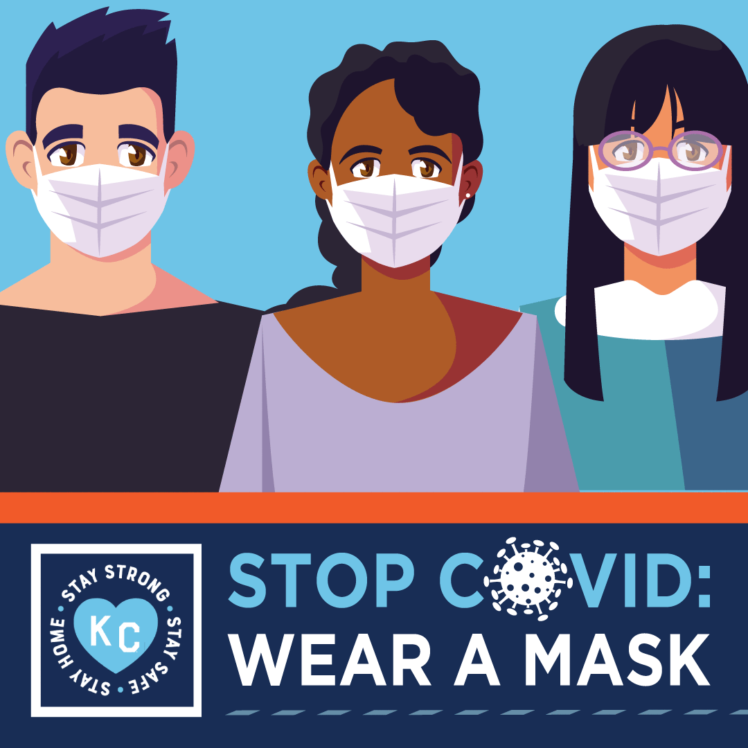 KCMOHealthDept's tweet photo. 😷Masks are still the most effective tool we have to stop the spread of #COVID19.
Always wear a mask in public places, and make sure the cloth completely covers your nose and mouth.
Learn more at https://t.co/fyLbNou1zW.
#stopthespread #safereturnKC #comebackKC #MaskMonday https://t.co/ugGUM5wqDZ