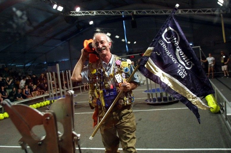 Join us on Monday, October 12 as we celebrate the legacy of Dr. Woodie Flowers with Walk Like Woodie Day. Share your memories &amp; tributes with #WalkLikeWoodie &amp; follow the <a href="/FIRSTweets/">FIRST</a> community as we walk forward in his footsteps as #FIRSTGAMECHANGERS.