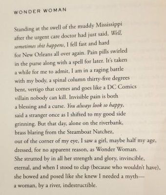 sdunavin's tweet photo. #ETHN345D cannot put down @adalimon's #TheCarrying. This particular poem has me wanting to be a little girl again with not a care in the world, able to walk around dressed like Wonder Woman, indestructible to everything around her. https://t.co/htfxu8oPqW