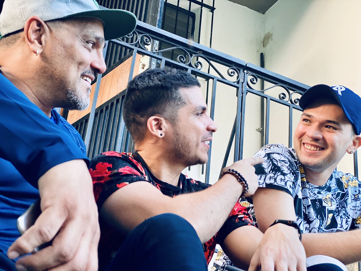 Qué creen que me decian Sócrates y Ozzie? Luego de 6 meses nos volvimos a encontrar esta semana productiva y que alegría vernos y saber que estamos bien en estos tiempos. Bendiciones, excelente jornada y seguimos... Proyectistas Esperen sorpresas <a href="/salsaproyectoa/">Proyecto A 🎶</a> #09Oct #COVID__19