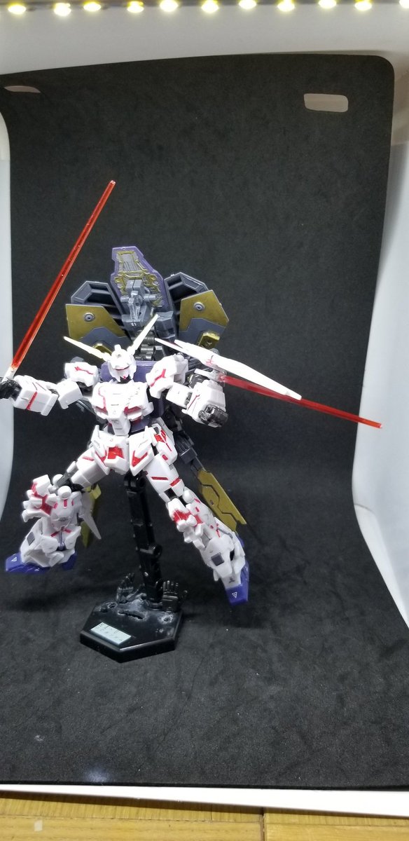 Tada Gフレーム ユニコーンガンダム デストロイモード アームドアーマーexb ビームサーベル ビームトンファー