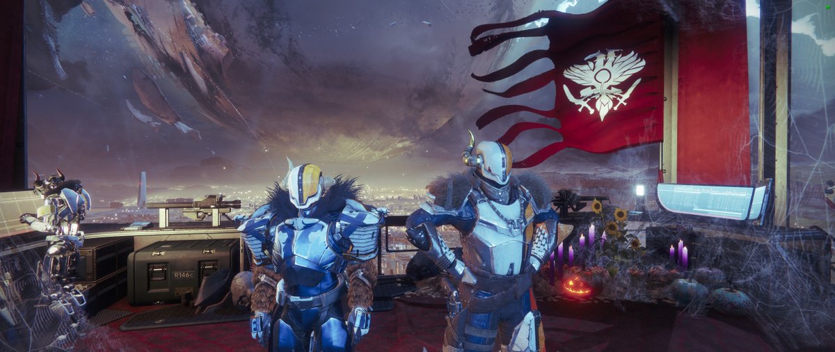 SNTINL1's tweet photo. Who is the real one? Zydron? Shaxx? Drifter? Rahool looks like he hates his books now... 
#FOTLFashionShow @Bungie https://t.co/j99IwiCtCX