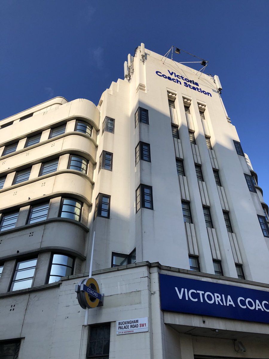 Took these this morning... I honestly hadn’t noticed that Victoria coach station looked quite nice from the outside before – bei  Victoria Coach Station