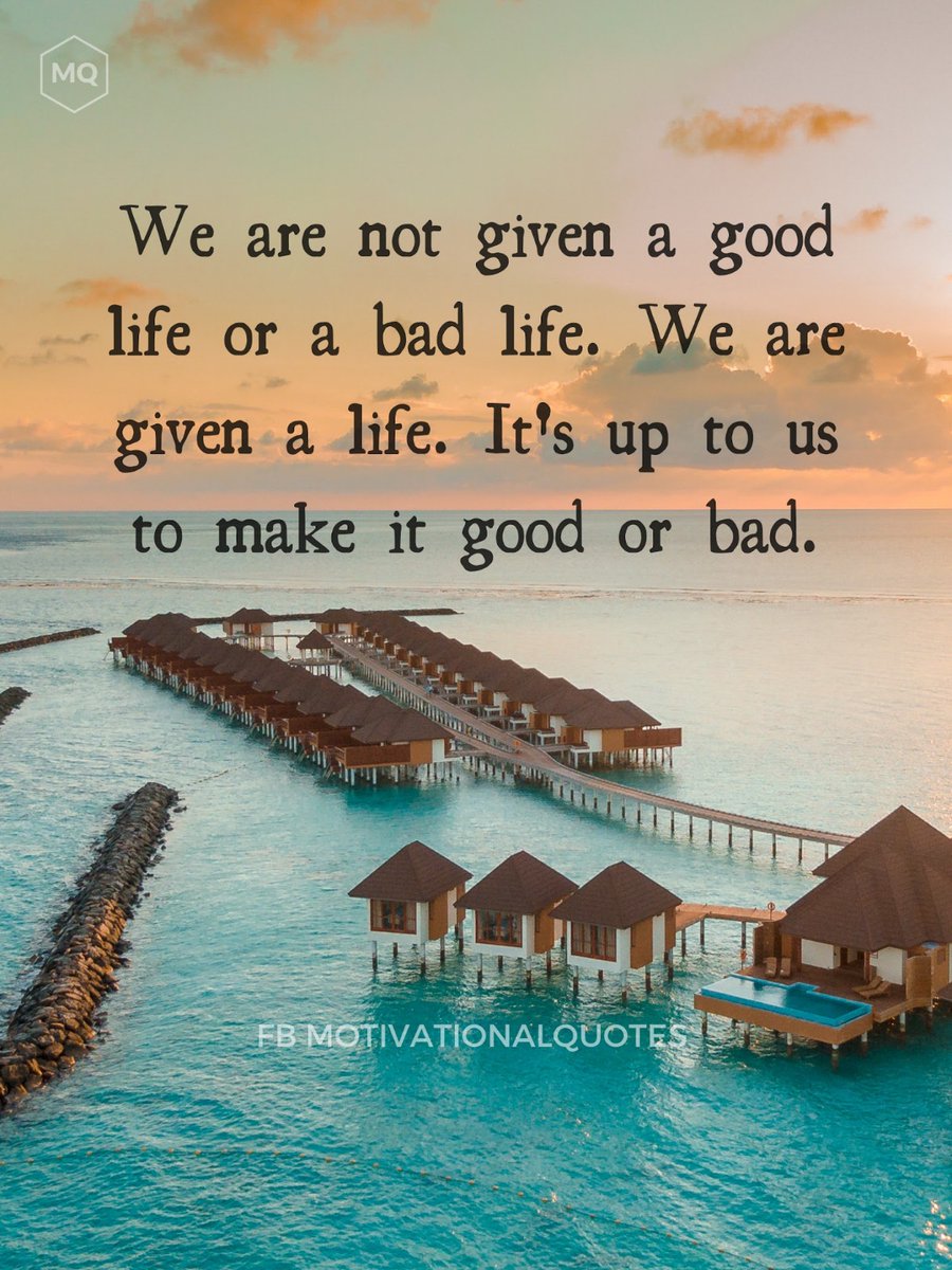 motivational's tweet photo. A good life https://t.co/2njh82w6YY