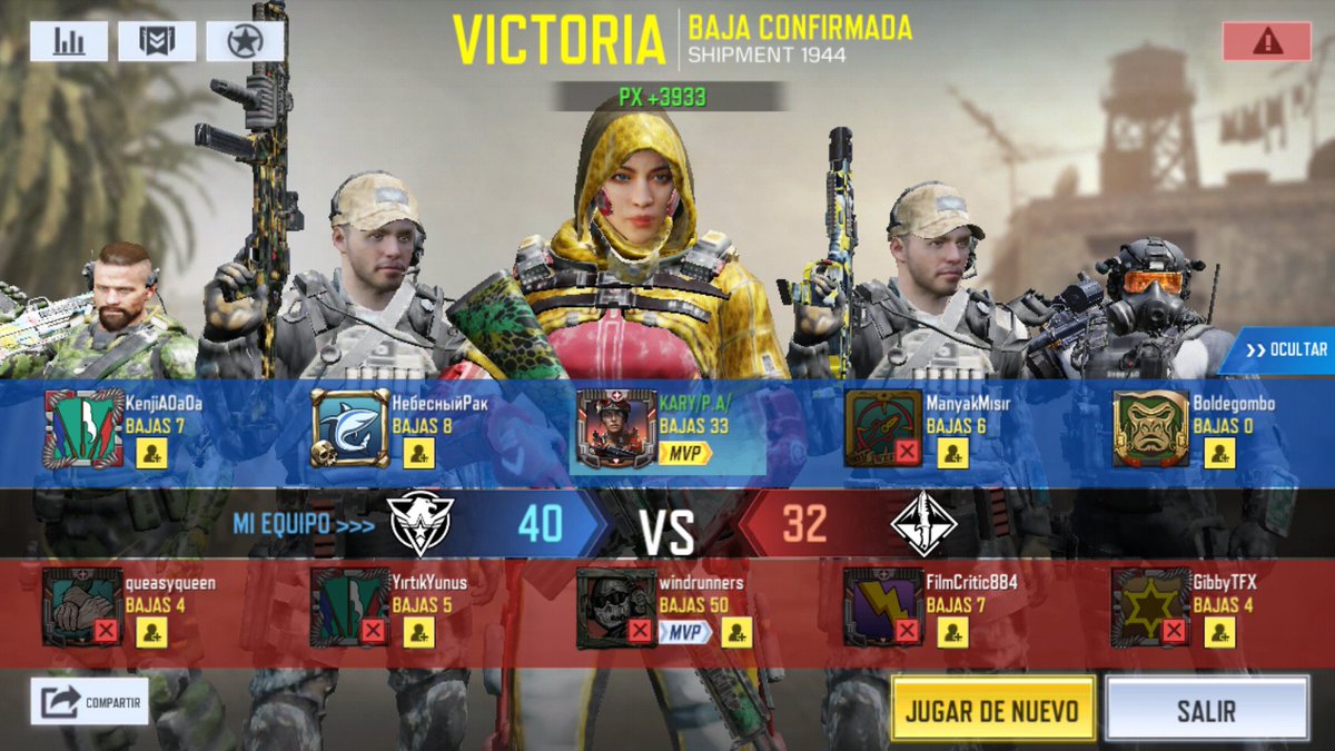 De 40 baje 33 ...me manejo jjj