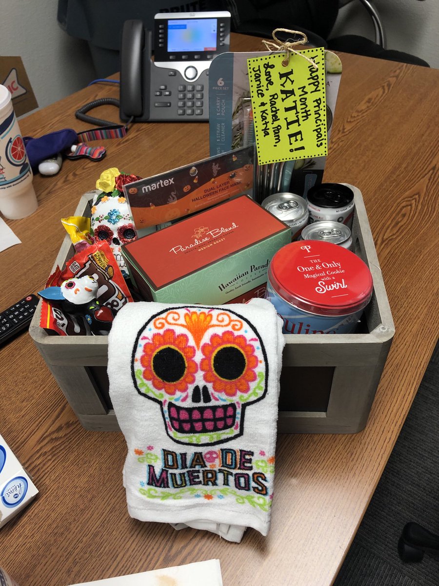 My wonderful SPED department surprised me with this basket of goodies!! Might have already eaten some of the M&amp;Ms!