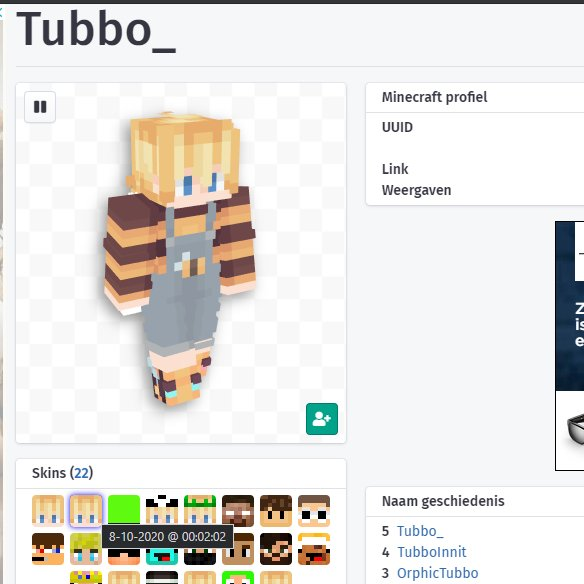 Tubbo Minecraft Skin Face / Large database of minecraft skins,search