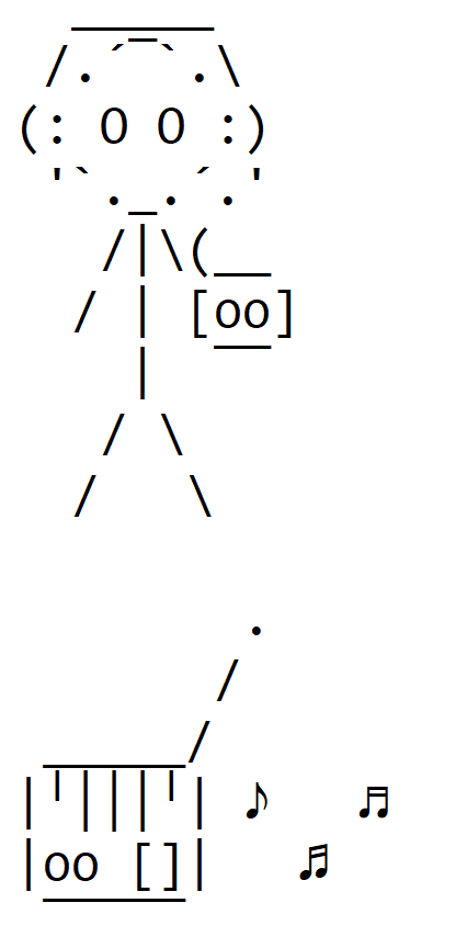 MHF_Error's tweet photo. #asciiart 📻📼 https://t.co/Rv9rVaybt3