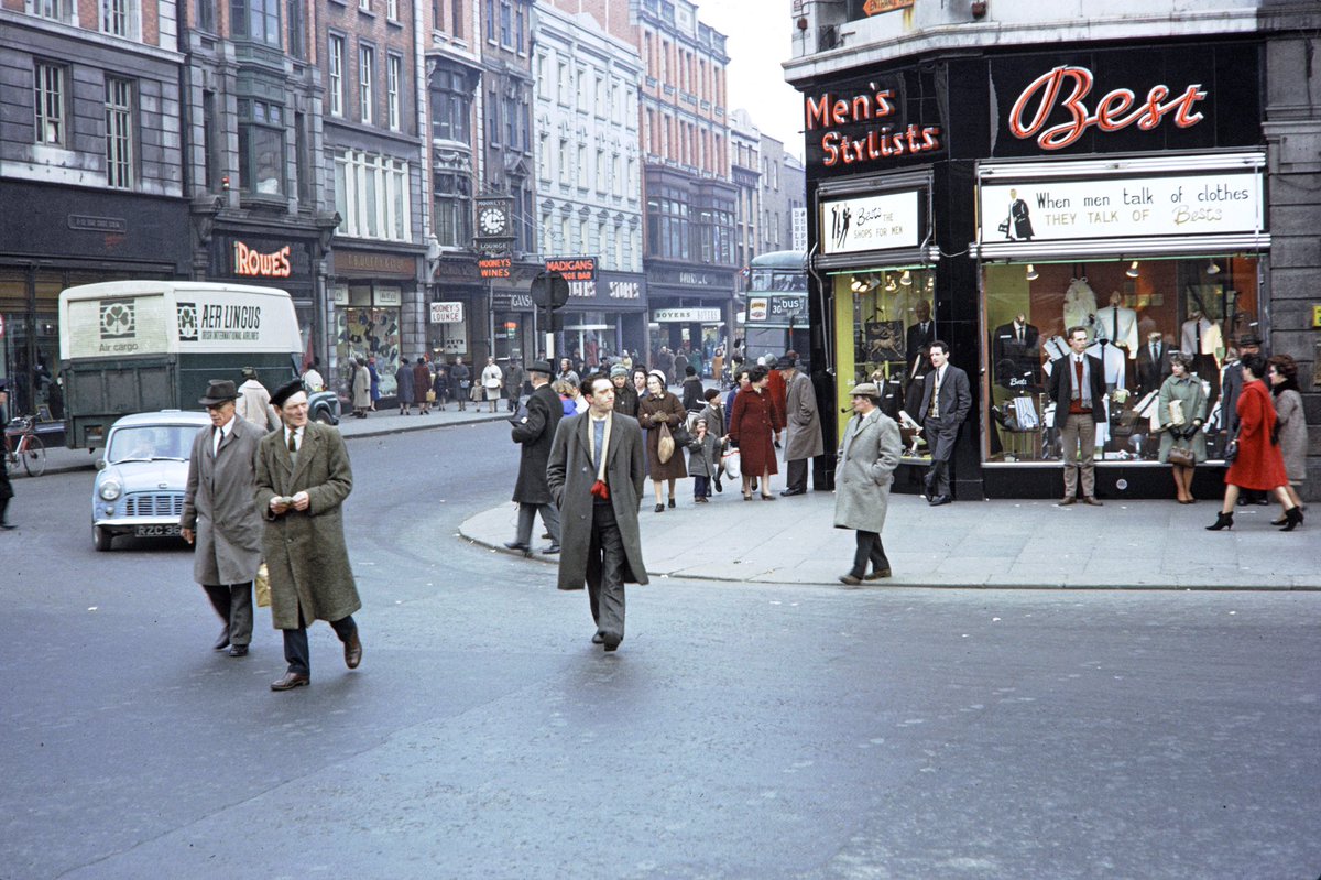 I think this is North Earl St from the late 1960s based on Boyer’s department store. Another Forman shot.