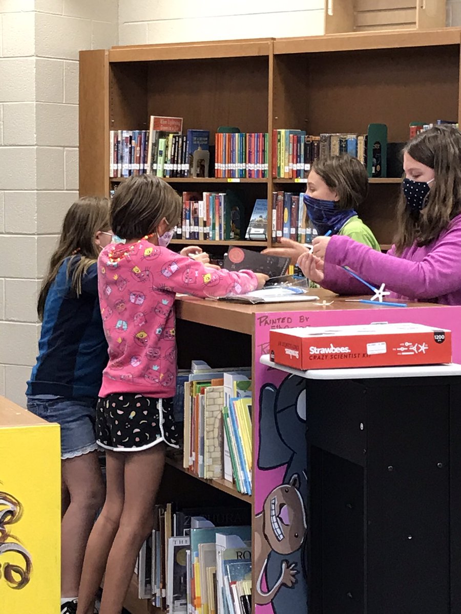 griggs_road's tweet photo. Fifth graders chose their makerspace station to create statues representing values of positivity, intelligence, reading, &amp; safety. https://t.co/P3FT4H0MMh