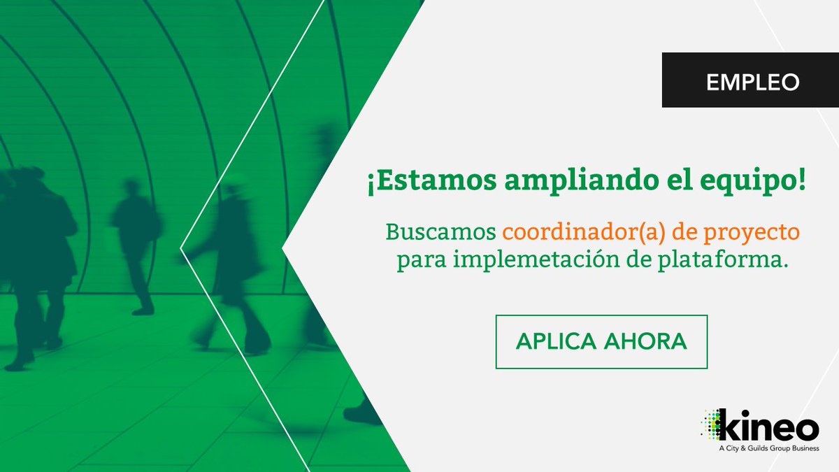 kineolatam's tweet photo. 📢 #EMPLEO ¡Seguimos ampliando el equipo! Buscamos coordinador(a) de proyecto de implementación de plataforma ¡Únete a una compañía líder en la industria del #elearning en #Latam! ¡Únete a un equipo increíble! Escríbenos a hello@kineo.la https://t.co/s7N0IsCC66
