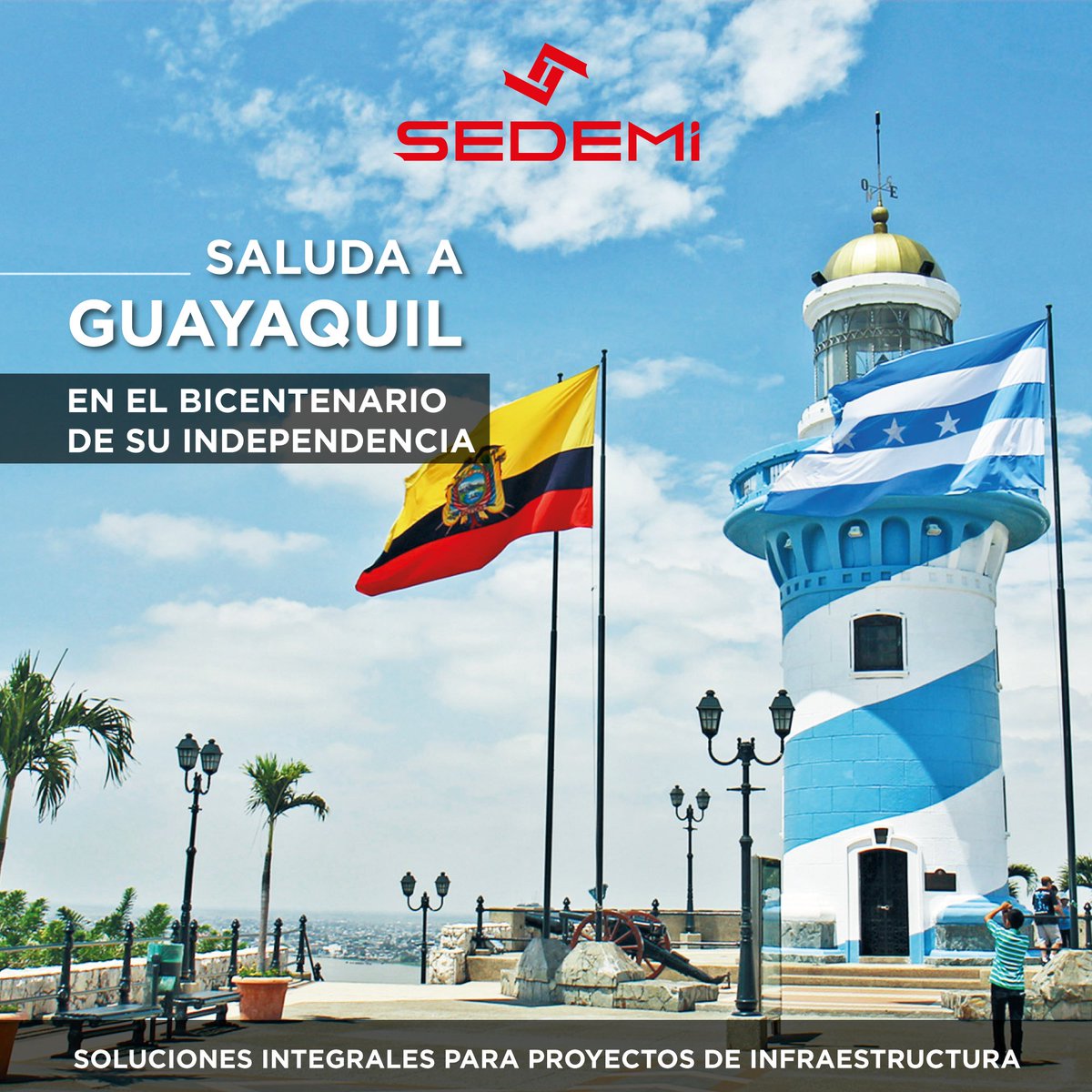 SEDEMIEc's tweet image. Saludamos a Guayaquil por el Bicentenario de su Independencia, ciudad metropolitana, amable, emprendedora, digna y altiva que contribuye a la construcción de un mejor país.

#SedemiConstruyePaís #Guayaquil #Ecuador
sedemi.com