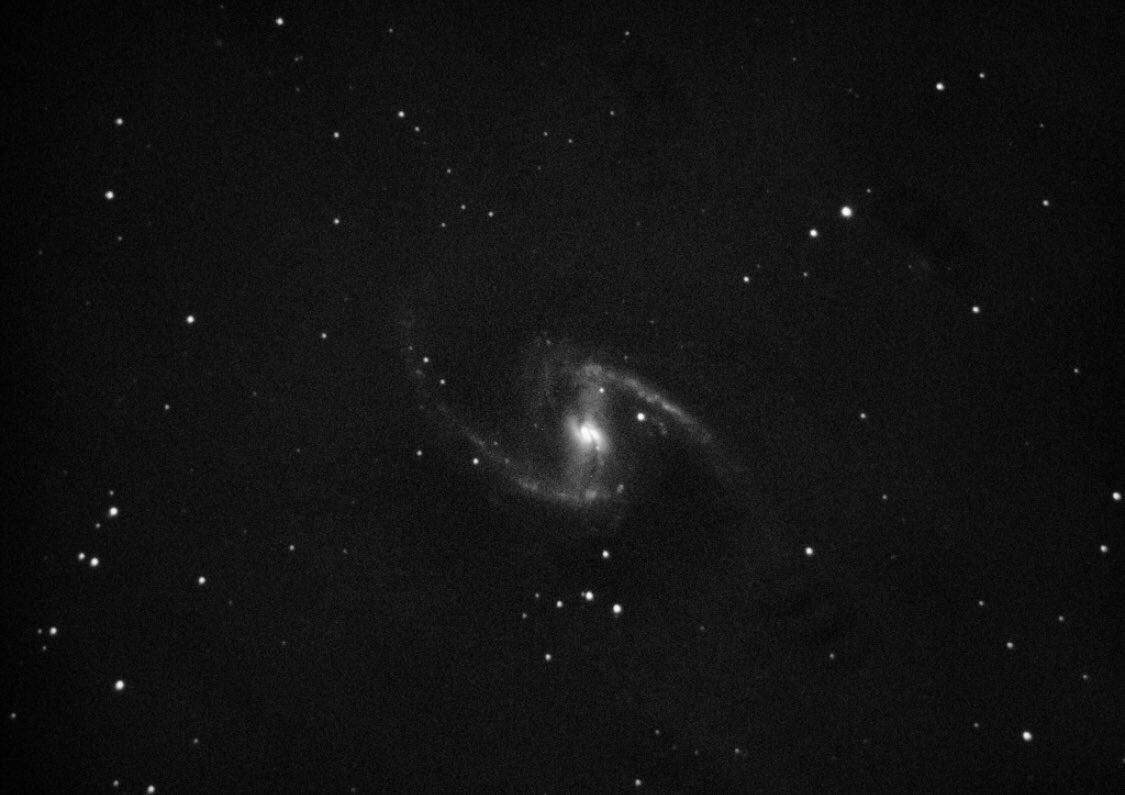 For a different perspective, the face on barred-spiral galaxy, NGC 1365, located 12 million light years away.Really love this galaxy as it’s unlike anything else I’ve captured, ever! In its core you can see the twisted dark dust lanes and i love its inbounding giant arms3/n