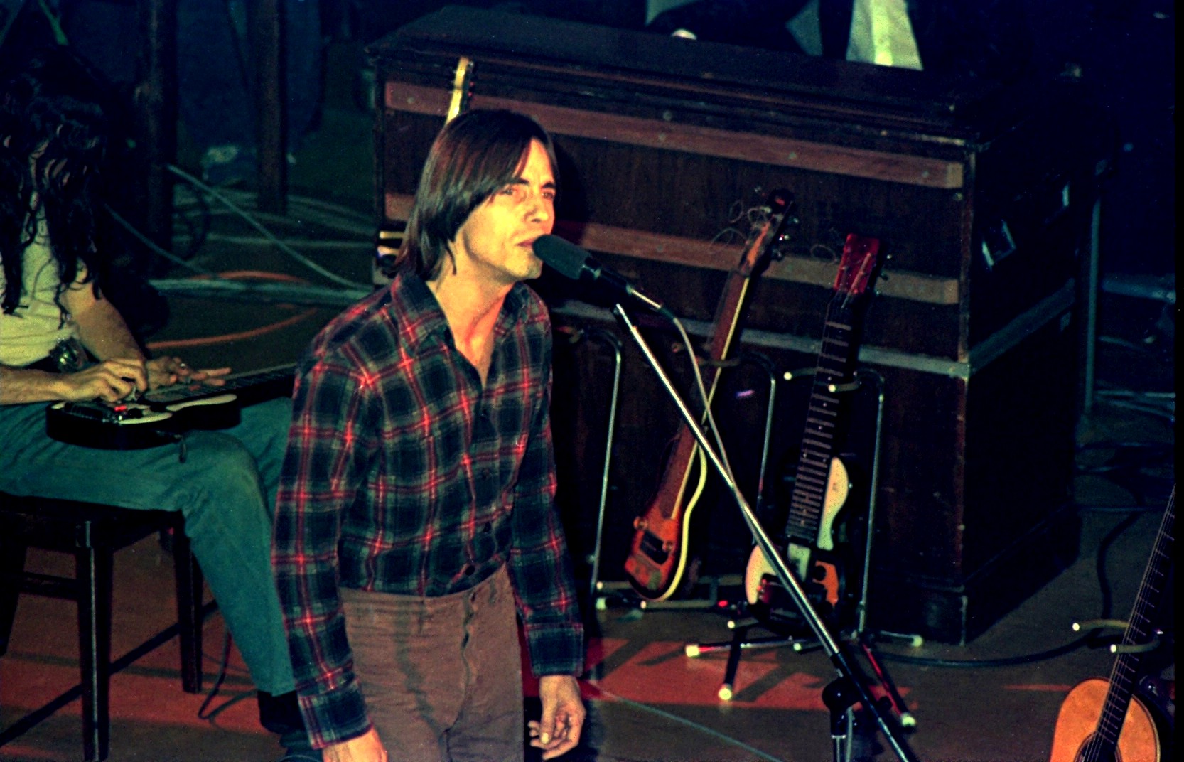 Happy Birthday Jackson Browne! Photo by Klaus Hiltsher, 1976 concert in Hamburg, Germany. 