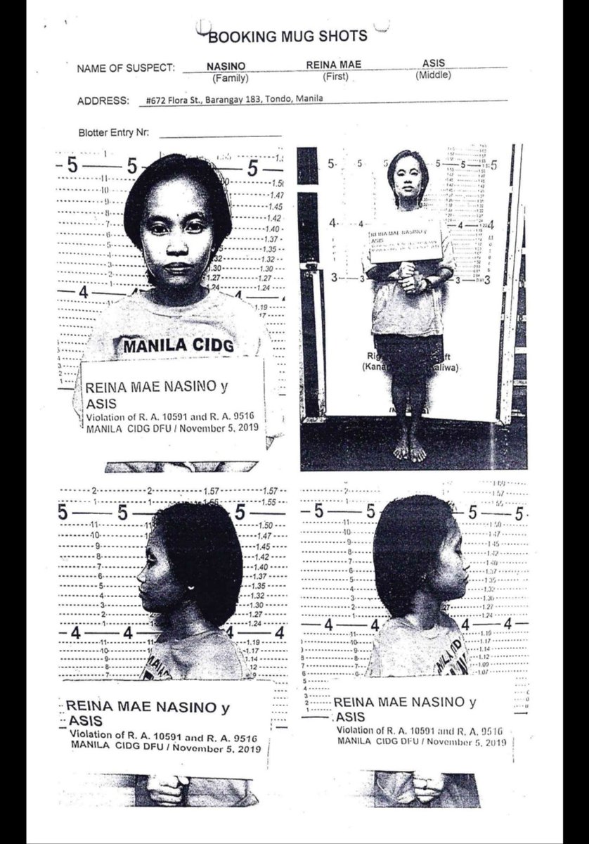HERE'S WHY REINA MAE NASINO SHOULD NOT BE IN JAIL IN THE FIRST PLACE(A THREAD)