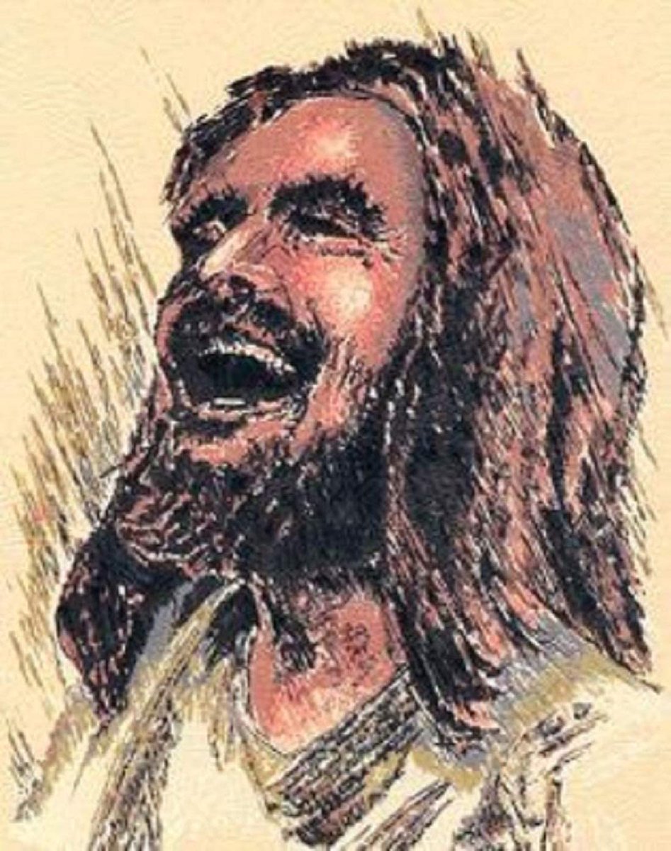 Even I am a fan of this image, because I like to think that Jesus laughed between his trips to and fro, just like anyone else hanging out with the boys (disciples). But I have to keep in mind that this is also not him.