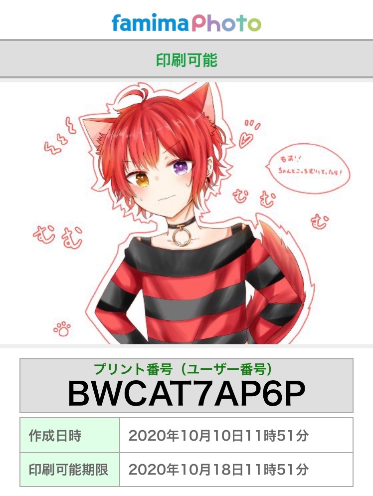 ネットプリント イラスト 歌い手