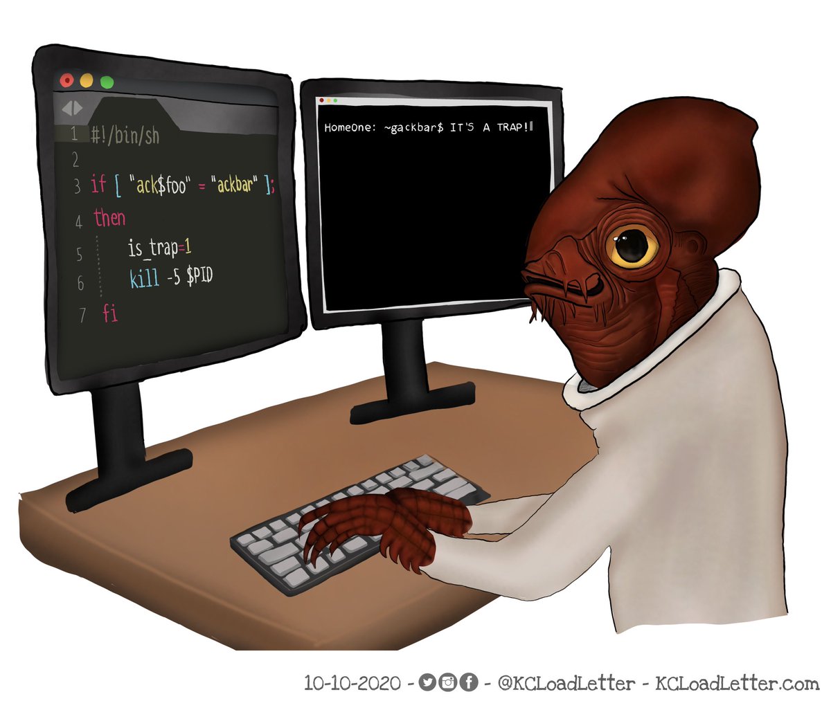 KCLoadLetter's tweet image. It’s a comic