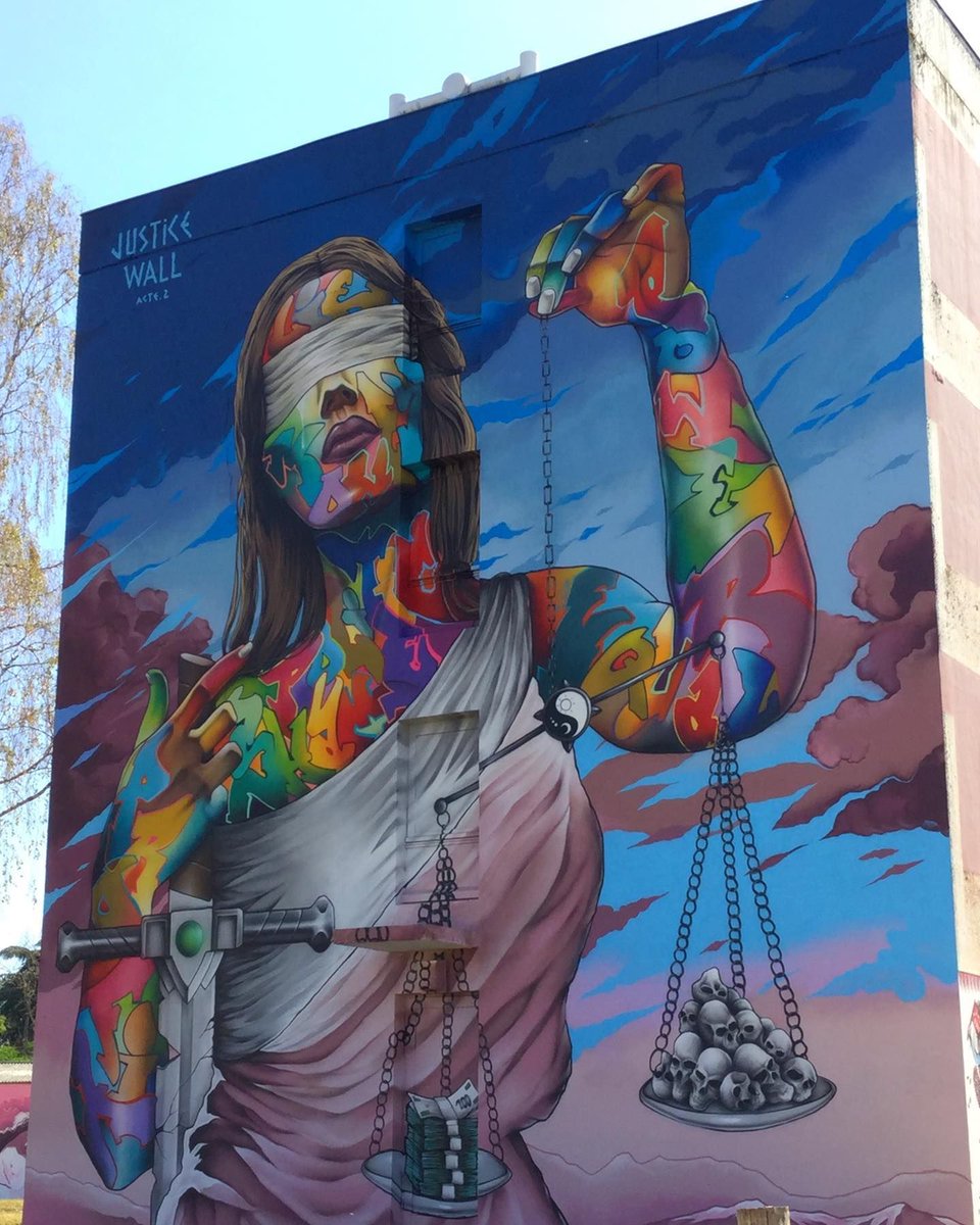 All City Canvas on Twitter "“Justice Wall Acte. 2” es el nuevo muro