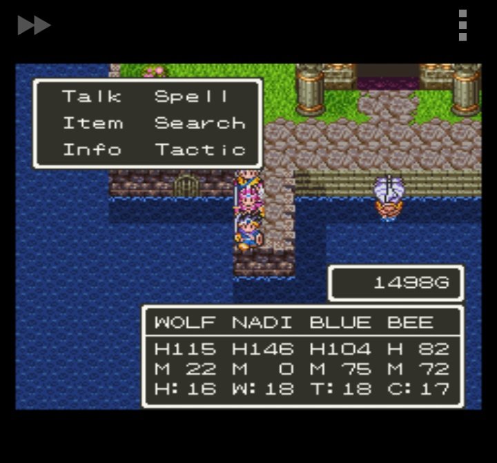 CptRetroBlue's tweet photo. I got a freakin' ship now. #GamingLog on #DragonQuest III, Level 16, 1,498 Gs, Location: Portega. #RetroGaming https://t.co/HTBivVIGsU