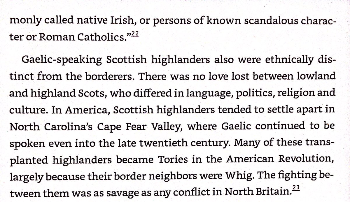 Scots-Irish were not Celts - they were English-speakers who were bitter enemies of Gaelic-speaking highlanders - both in Britain & in the Revolution. Highlanders were Loyalists in Revolution while Scots-Irish were Patriots.