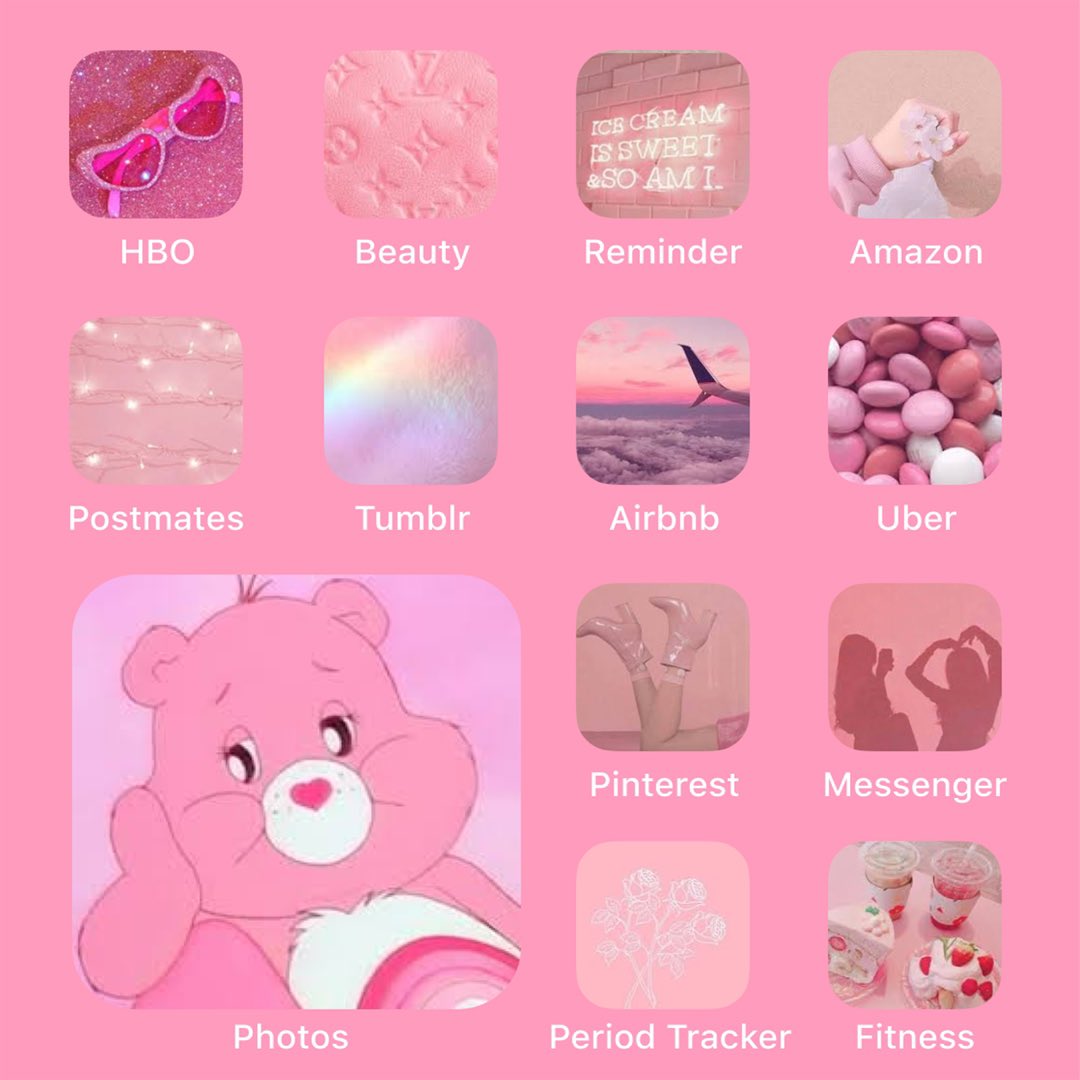 Messenger icon  App icon, Kawaii app, Pink wallpaper iphone