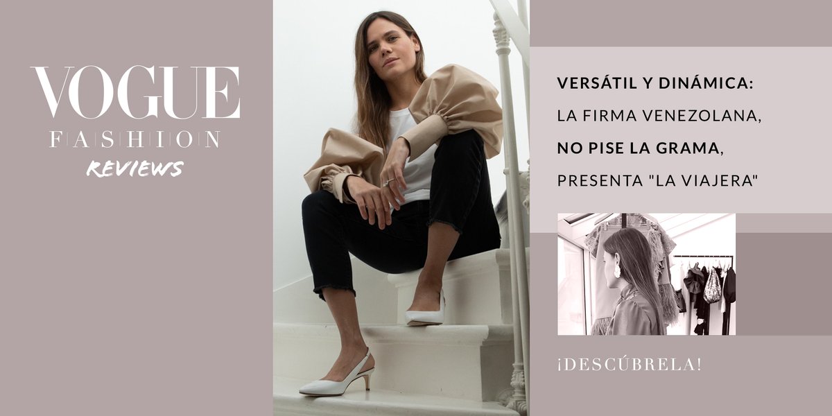 #VogueFashionReviews Daniela Panaro, la mente creativa detrás de <a href="/NoPiseLaGrama/">No Pise La Grama</a>, presenta su colección ‘La viajera’, llena de piezas coloridas y femeninas de allure desenfadado con mágicos detalles como plumas y flecos.. Conócela aquí: bit.ly/2I6Mj1U